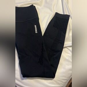 Gymshark Textured Black Leggings